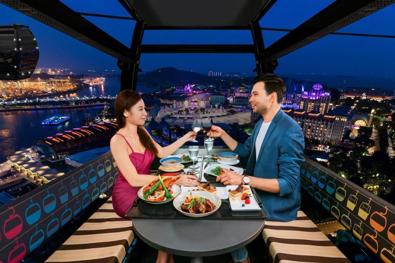 โรงแรมดิเอาท์โพสต์ เซ็นโตซา บาย ฟาร์อีสต์ ฮอสพิทาลิตี้  สิงคโปร์ ภายนอก รูปภาพ View from the restaurant